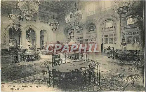 Cartes postales Vichy Salle de Jeux du Casino