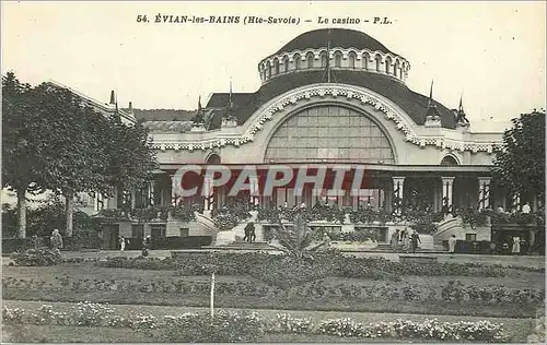 Ansichtskarte AK Evian les Bains (Hte Savoie) Le Casino