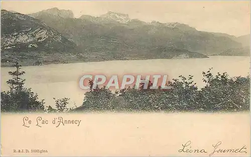 Cartes postales Le Lac d'Annecy