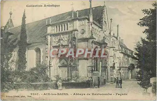 Cartes postales Aix les Bains Abbaye de Hautecombe Facade