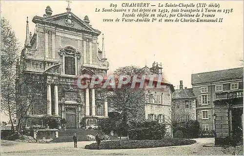 Ansichtskarte AK Chambery La Sainte Chapelle (XIIe Siecle)