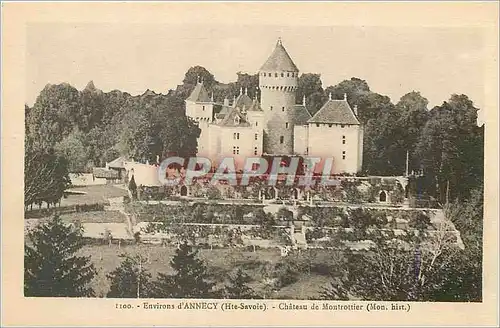 Ansichtskarte AK Environs d'Annecy (Haute Savoie) Chateau de Montrottier (Mon His)