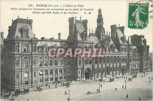 Cartes postales Paris (4e) L'Hotel de Ville