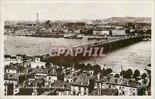 Cartes postales moderne Bordeaux Pont sur la Garonne