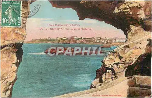 Cartes postales Biarritz Les Basses Pyrenees La Loge de Theatre