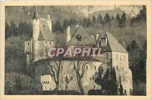 Cartes postales Annecy Chateau de Menthon (XIIIe Siecle) Cote Nord
