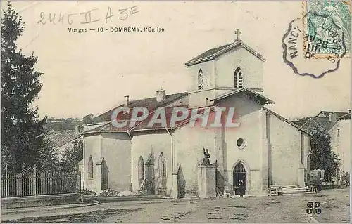 Cartes postales Domremy Vosges L'Eglise