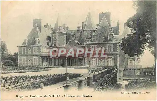 Cartes postales Environs de Vichy Chateau de Randan