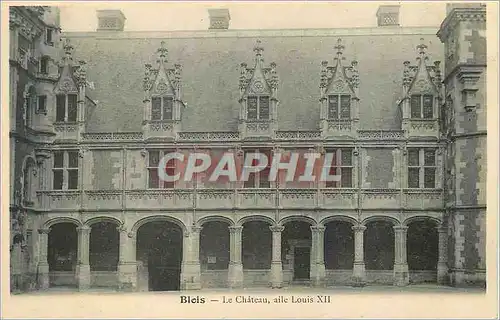 Cartes postales Blois Le Chateau aile Louis XII