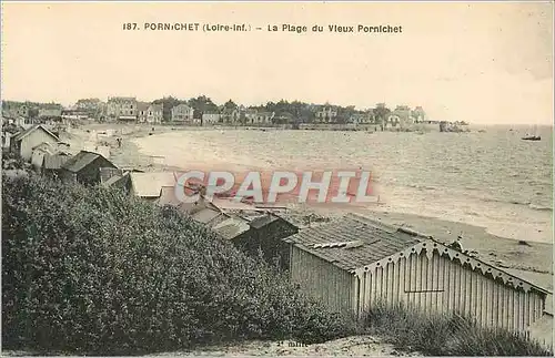 Ansichtskarte AK Pornichet (Loire Inf) La Plage du Vieux Pornichet