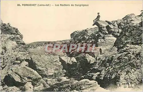 Ansichtskarte AK Pornichet (Loire Inf) Les Rochers de Congrigoux