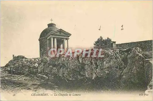 Cartes postales Chambery La Chapelle de Lemeno