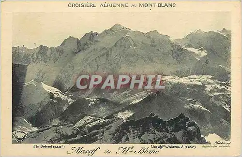 Cartes postales Massif du Mont Blanc