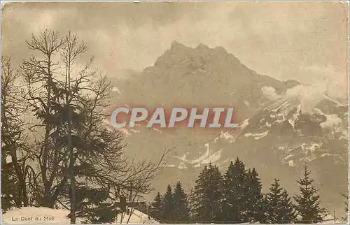 Cartes postales La Dent de Midi