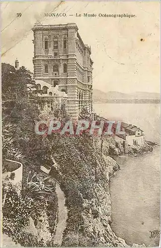 Cartes postales Monaco Le Musee Oceanographique