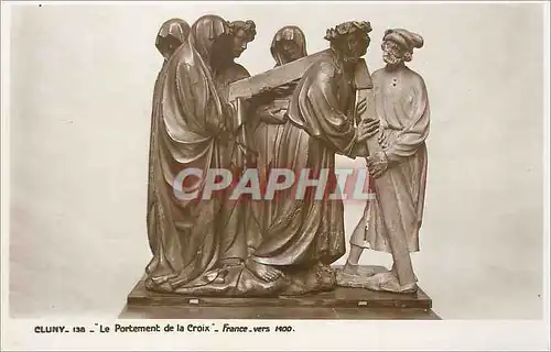 Cartes postales moderne Cluny Le Portement de la Croix France vers 1400