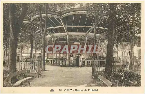 Cartes postales Vichy Source de l'Hopital