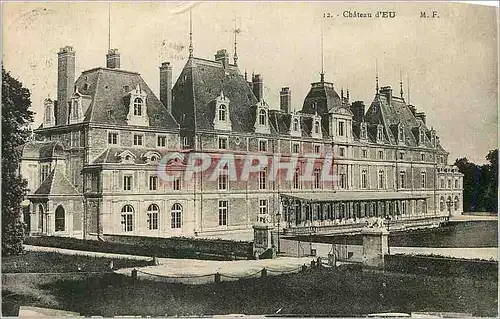 Cartes postales Chateau d'Eu
