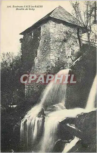 Ansichtskarte AK Environs d'Aix les Bains Moulin de Gresy