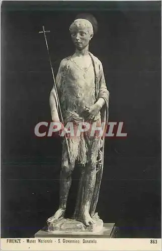 Cartes postales Firenze Museo Nazionale S Giovannino Donatello