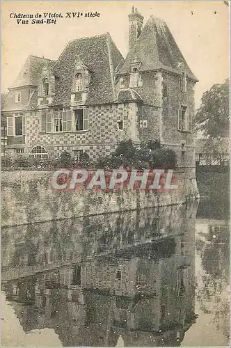 Ansichtskarte AK Chateau de Victot XVIe Siecle Vue Sud Est