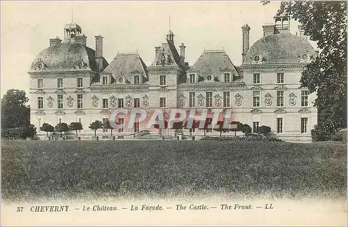 Ansichtskarte AK Cheverny Le Chateau La Facade