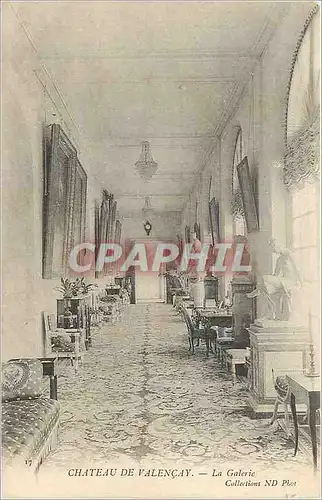 Cartes postales Chateau de Valencay La Galerie