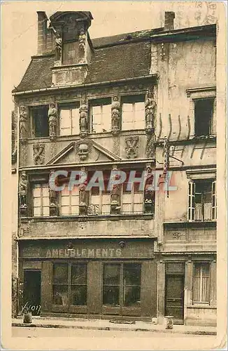 Cartes postales moderne Dijon (Cote d'Or) La Douce France Maison des Cariatides