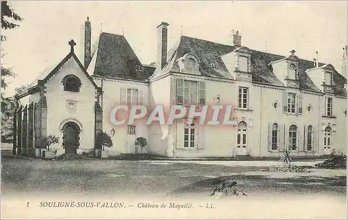 Cartes postales Souligne sous Ballon Chateau de Maquille