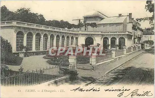 Cartes postales Vichy L'Orangerie (carte 1900)