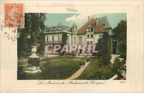 Cartes postales Vichy La Maison de Mme de Sevigne