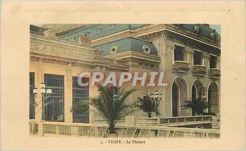 Cartes postales Vichy Le Theatre