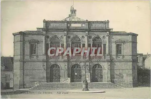 Cartes postales Moulins le Theatre