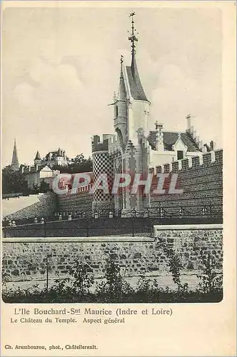 Ansichtskarte AK L'Ile Bouchard Snt Maurice (Indre et Loire) Le Chateau du Temple