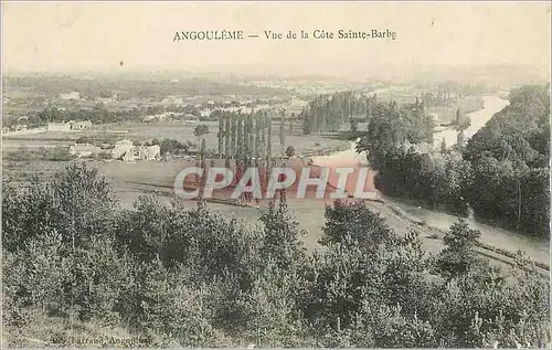 Ansichtskarte AK Angouleme Vue de la Cote Sainte Barbe