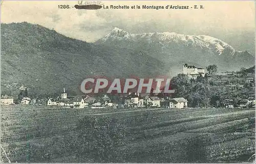 Cartes postales La Rochette et la Montagne d'Archuzaz