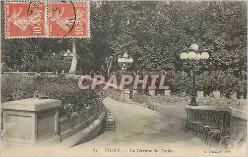 Cartes postales Vichy La Terrasse du Casino