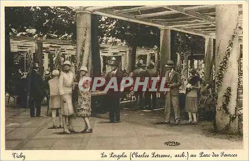 Cartes postales Vichy La Pergola (Charles Letrosue arch) au Parc des Sources