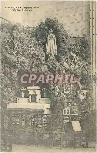 Cartes postales Vichy Chapelle dans l'Eglise Saint Louis