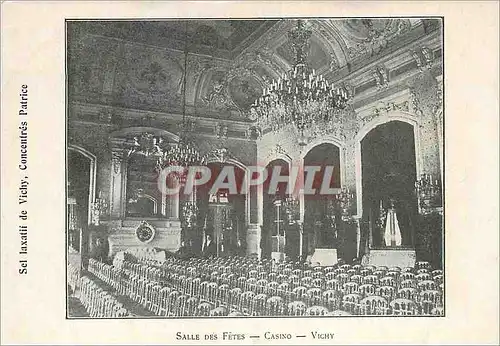 Cartes postales Vichy Salle des Fetes Casino