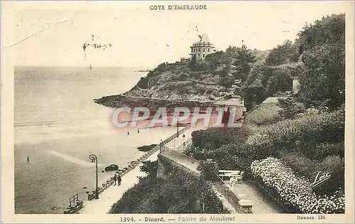 Cartes postales Dinard Cote d'Emeraude Pointe de Moulinet