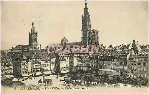 Cartes postales Strasbourg Place Kleber