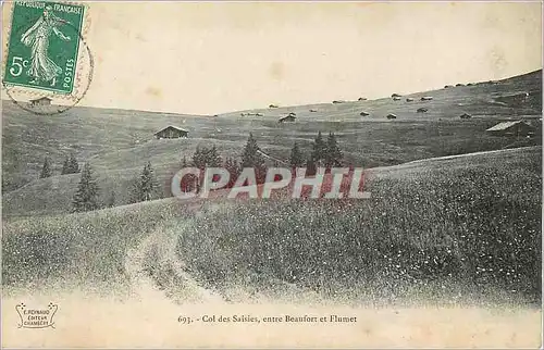 Cartes postales Col des Saisies entre Beaufort et Flumet