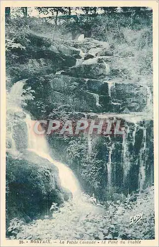 Ansichtskarte AK Mortain La Petite Cascade Le Pont du Diable