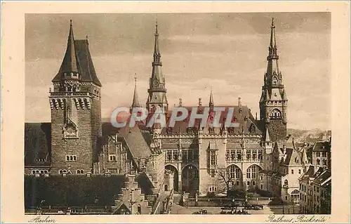 Cartes postales Aachon Rathaus