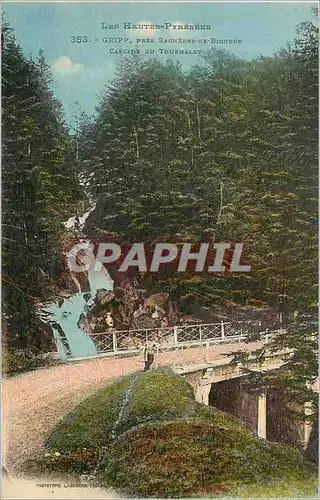 Cartes postales Gripp pres Bagneres de Bigorre Les Hautes Pyrenees Cascade du Tourmalet