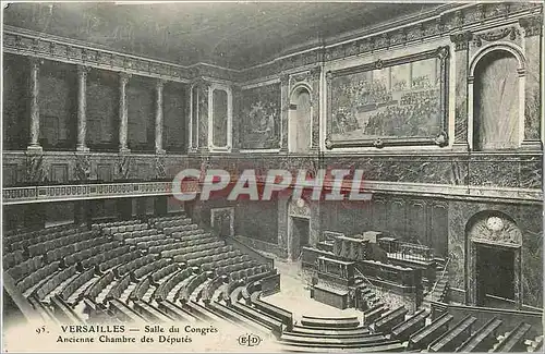 Ansichtskarte AK Versailles Salle du Congres Ancienne Chambre des Deputes