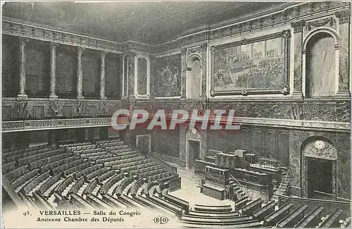 Cartes postales Versailles Salle du Congres Ancienne Chambre des Deputes