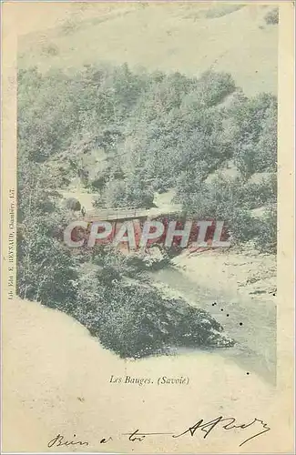 Cartes postales Les Bauges (Savoie)