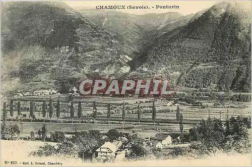 Cartes postales Chamonix (Savoie) Ponturin